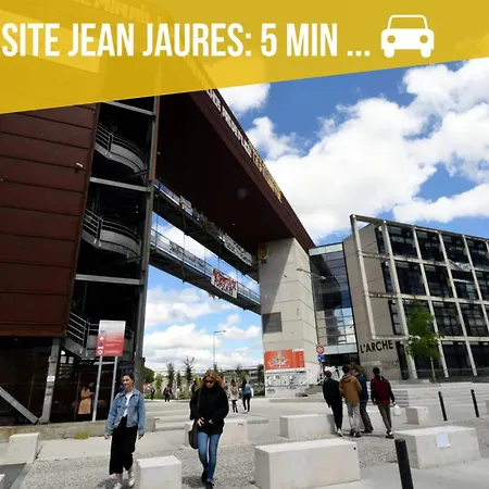 Renove - Univ Jj- Oncopole 5min - Wifi Апартаменты *