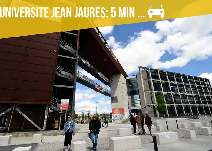 Renove - Univ Jj- Oncopole 5min - Wifi Апартаменты *